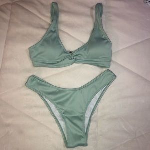 Mint Olive Green SHEIN Bikini